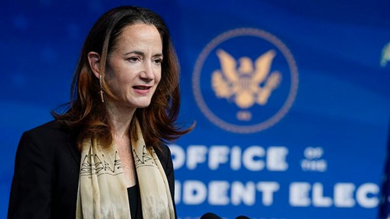 被提名出任美国国家情报总监的海恩斯（Avril Haines）（美联社）