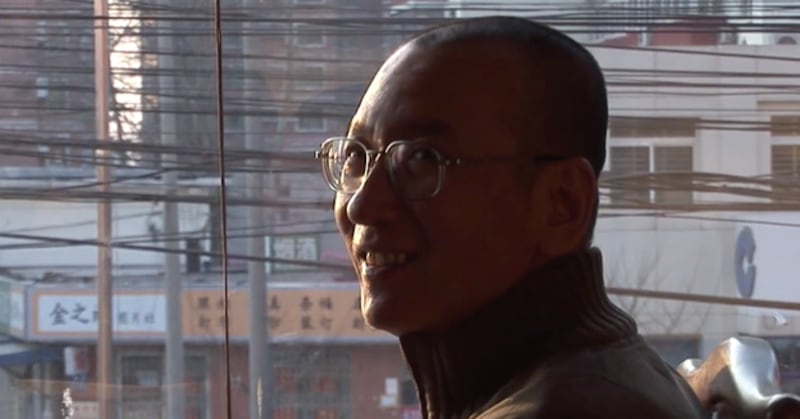 刘晓波(视频截图/youtube/The last words of Liu Xiaobo)