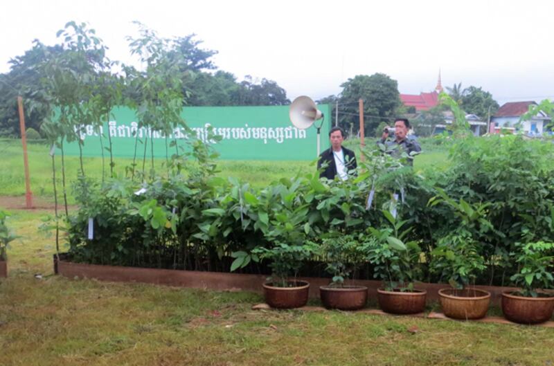 បុណ្យ​រុក្ខទិវា ដាំ​កូន​ឈើ​នៅ​សាលា​បឋម​សិក្សា​ប៊ូថង ក្នុង​ភូមិ​ទេសអន្លុង សង្កាត់​បឹងកន្សែង ក្រុង​បានលុង ខេត្ត​រតនគិរី នៅ​ថ្ងៃ​ទី​៧ ខែ​កក្កដា ឆ្នាំ​២០១៥។