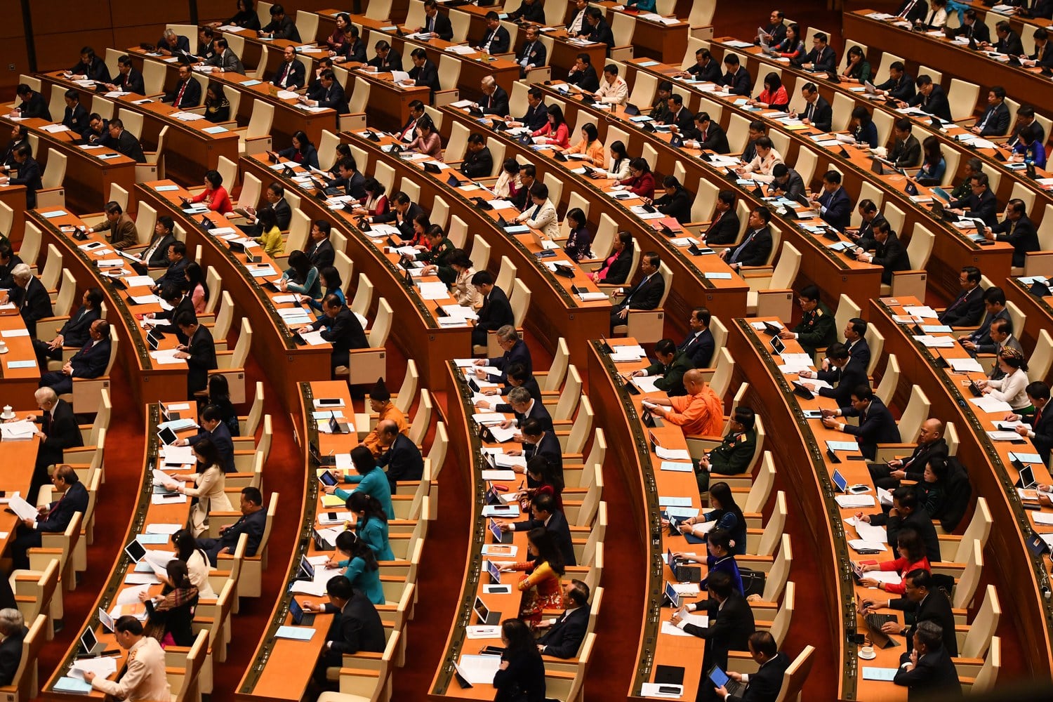 Toàn cảnh họp Quốc hội ở Hà Nội hôm 20/10/2022. AFP