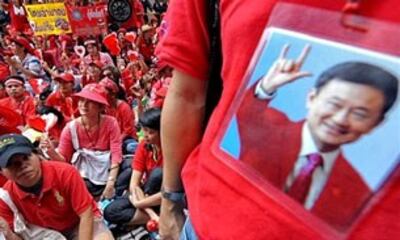 Phe áo Đỏ ủng hộ cựu thủ tướng Thaksin trong cuộc biểu tình (2010)