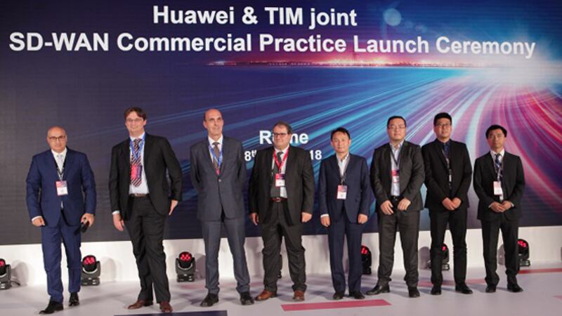 意大利電信(TIM )與華為在2018年就啟動合作關係。(華為官網圖片)