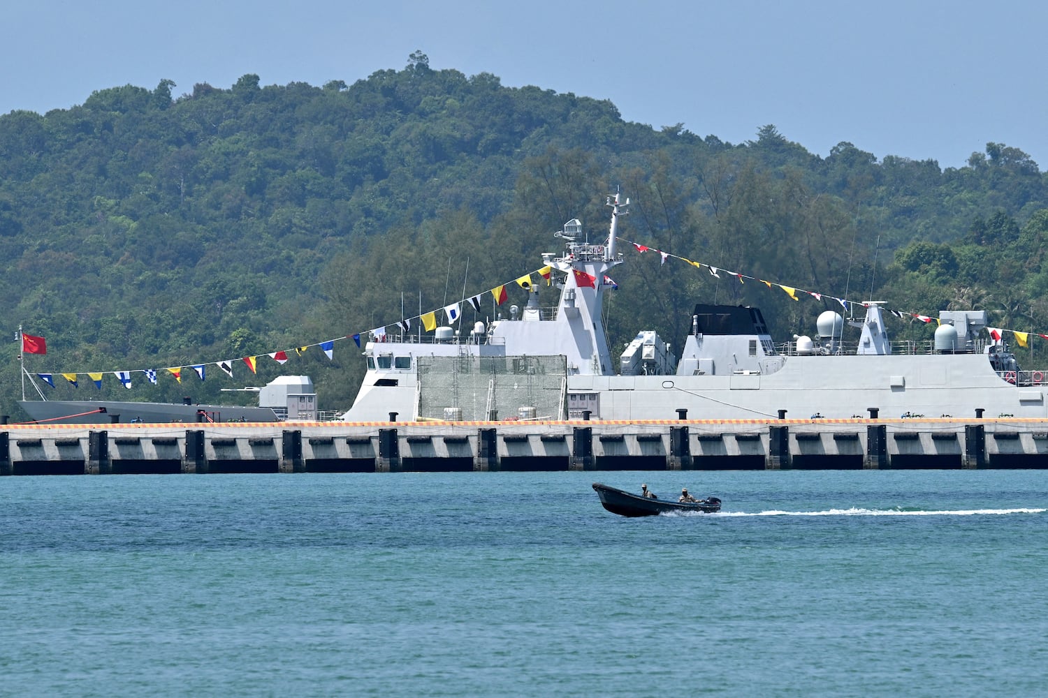 Japanese warships will be first to visit a Cambodian port upgraded by China