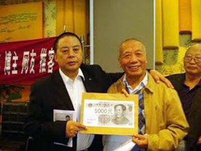 图片：铁流和谢朝平（参与/丁小）