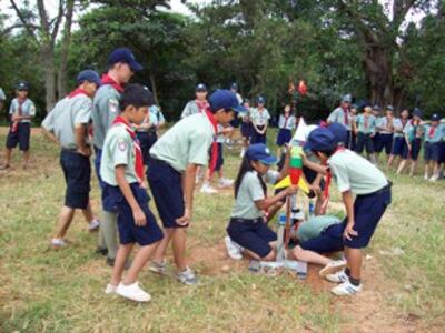 Trò chơi trong trại hè của Hướng Đạo Sinh