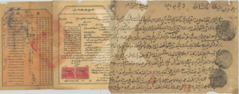 ھۆججەتلەر ئارىسىدىكى 3 خىل تەييارلانغان ھۆججەتلەردىن بىر ئۆرنەك