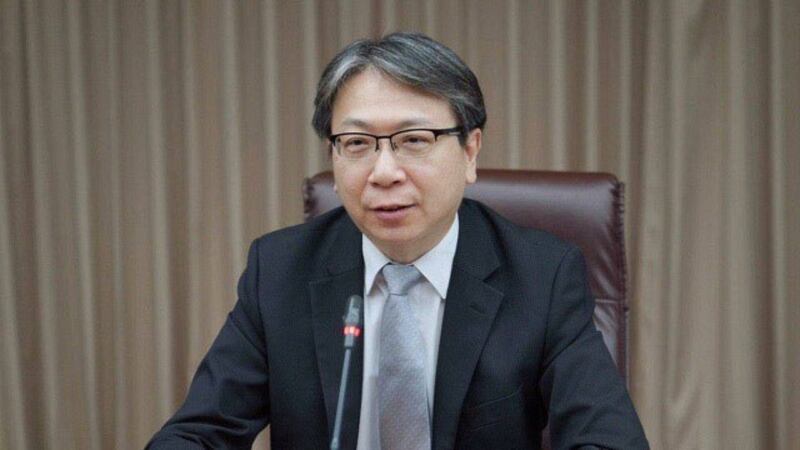 台湾的国安会副秘书长蔡明彦将持续与美国合作，落实执行国际制裁朝鲜的措施。(台湾外交部提供)