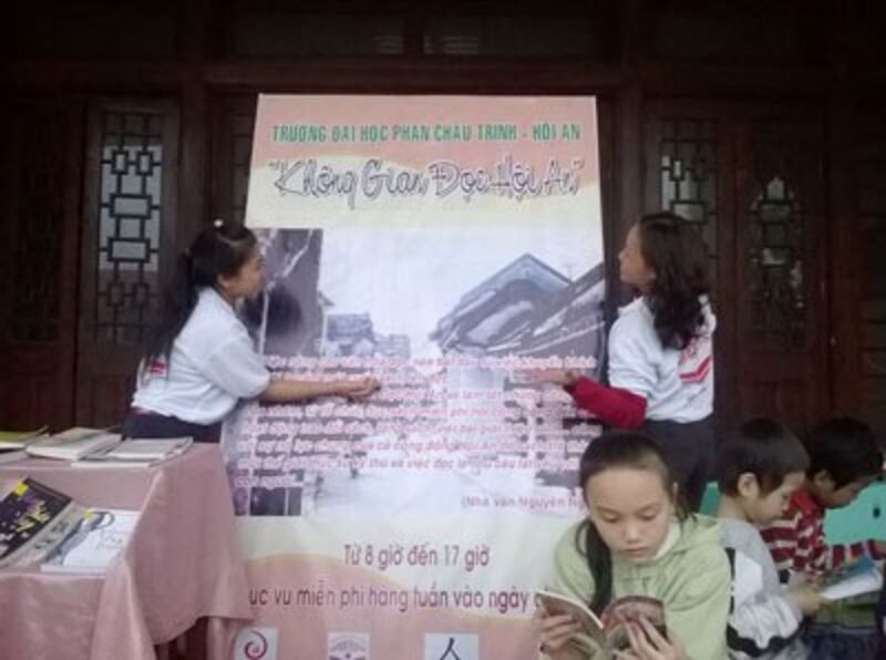 Không gian đọc Hội An.