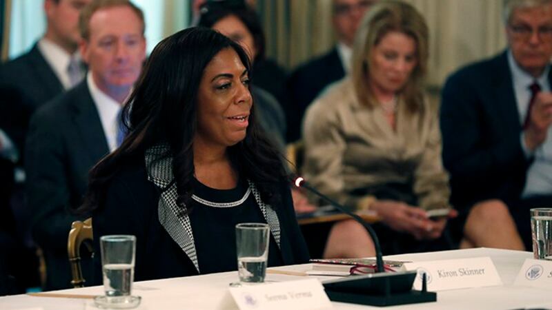 美国国务院政策规划主任斯金纳(Kiron Skinner)(美联社)
