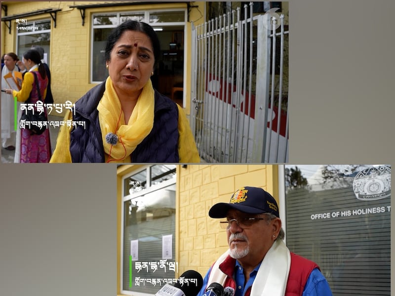 རྒྱ་གར་གྱི་གློག་བརྙན་འཁྲབ་སྟོན་པ་དྷན་དྷ་ནོ་ཝ་དང་། ནན་དྷི་ཏ་པུ་རིས་༧གོང་ས་མཆོག་གིས་མཇལ་ཁ་ཞུས་གྲུབ་མཚམས་གསར་འགོད་པར་བཀའ་མོལ་གནང་བཞིན་པ། ༢༠༢༦།༡༠།༡༤