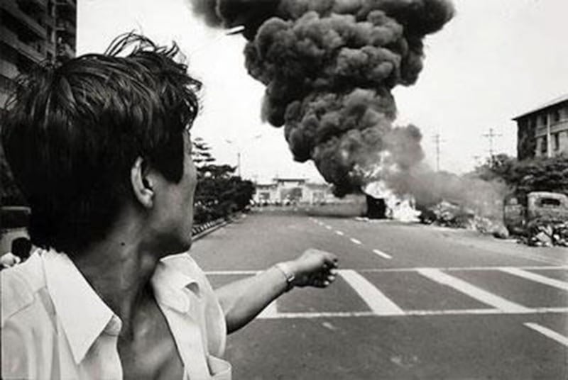 1989年6月4日早晨,木樨地(六四档案图)