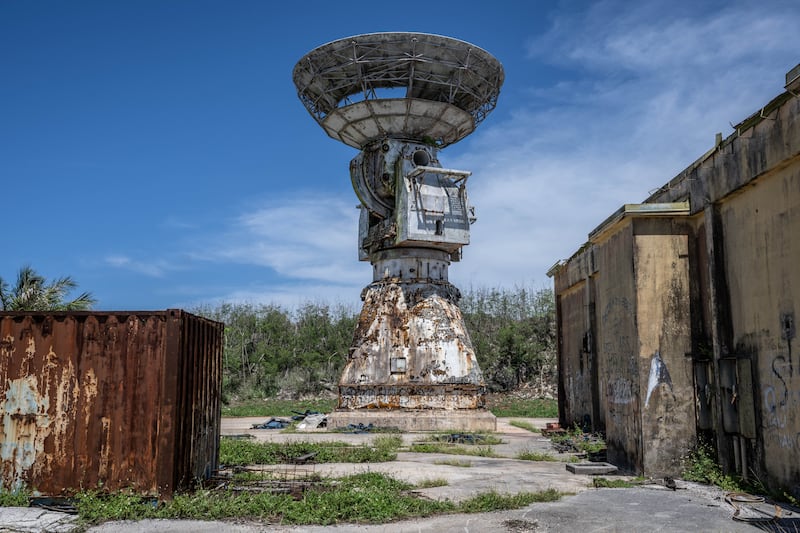 The abandoned Pacific Barrier Radar III in Saipan, Northern Mariana Islands, June 27, 2024.