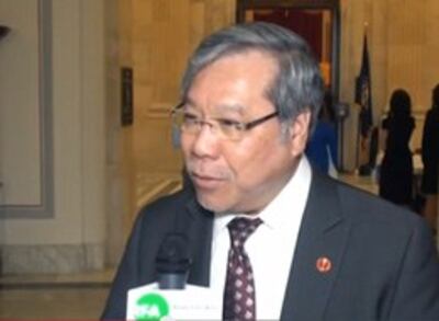 Thượng nghị sĩ Canada gốc Việt, ông Ngô Thanh Hải. RFA