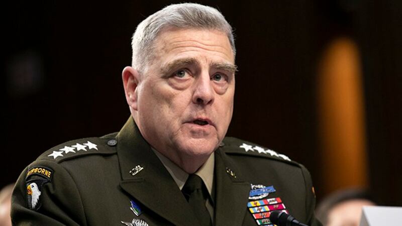 美国参谋长联席会议主席马克·米利(Mark Milley)(美联社)