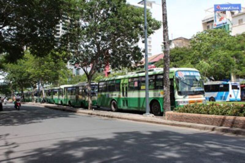 Cây xanh ở Sài Gòn không còn nhiều như trước nữa. RFA PHOTO.