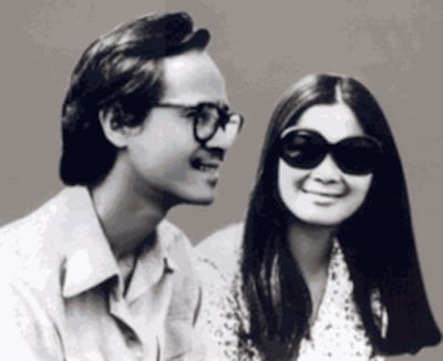 Khánh Ly và Trịnh Công Sơn tại Huế năm 1967. Photo courtesy of hoanghuuquyet blog.