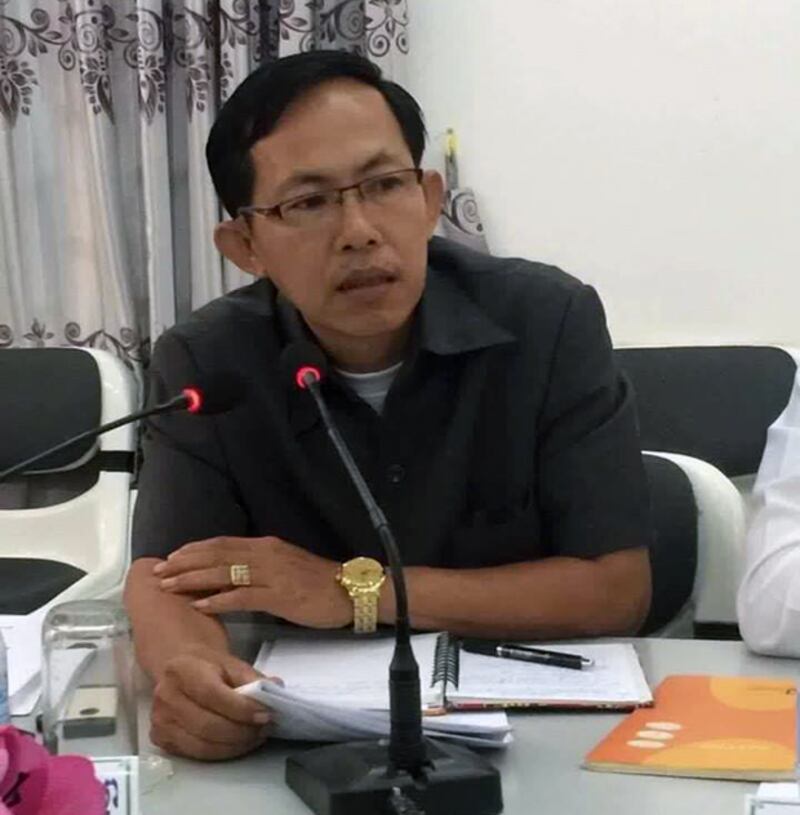 អនុ​ប្រធាន​ប្រតិបត្តិ​គណបក្ស​សង្គ្រោះ​ជាតិ ខេត្ត​កំពង់ចាម លោក កៅ ចេស្ដា។ Photo provided