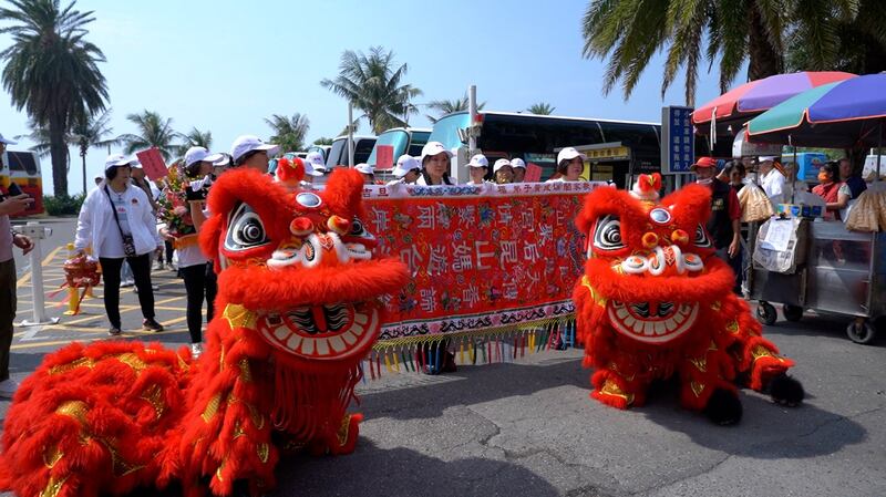 “传香谛缘、情系两岸-昆山妈祖游台湾”活动从台湾头走进台湾尾,中国国台办强调“彰显两岸同根同源的血脉亲情”。(李宗翰摄影)
