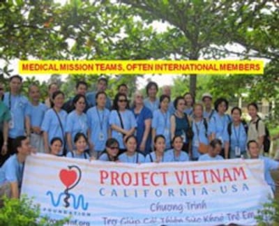 Hội thiện nguyện y khoa Project Vietnam. Photo courtesy of projectvietnam.org