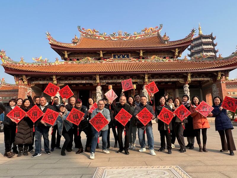 慧聚天后宫是中国第一座由台商出资兴建的妈祖庙。(图片来源:慧聚天后宫脸书)