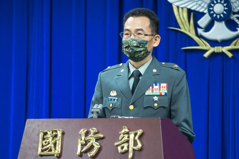 國防部作計室聯合作戰處處長林文皇少將：今年漢光演習參考了俄烏戰爭的啟示設計演訓項目。（國防部提供）
