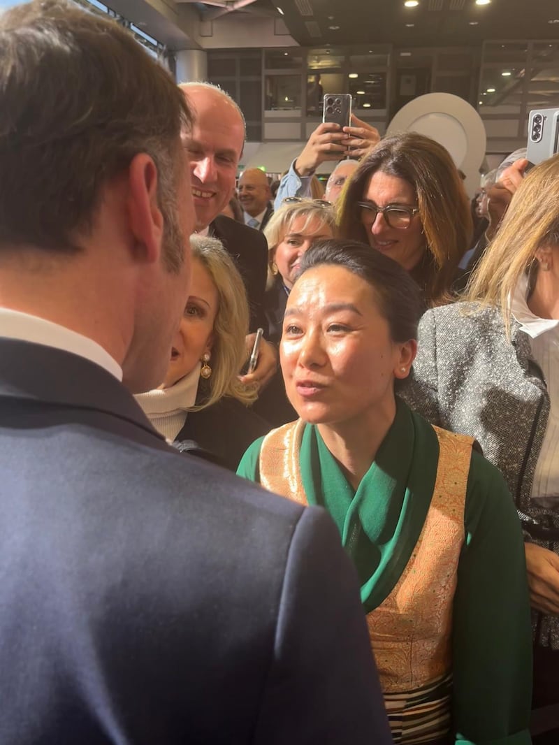 སྦེལ་ཇིཡམ་སྐུ་ཚབ་དོན་གཅོད་འགན་ཁང་རིག་འཛིན་ཆོས་སྒྲོན་ལགས་ཀྱིས་ཕ་རན་སིའི་སྲིད་འཛིན་མཇལ་པ། ༢༠༢༦།༣།༢༣