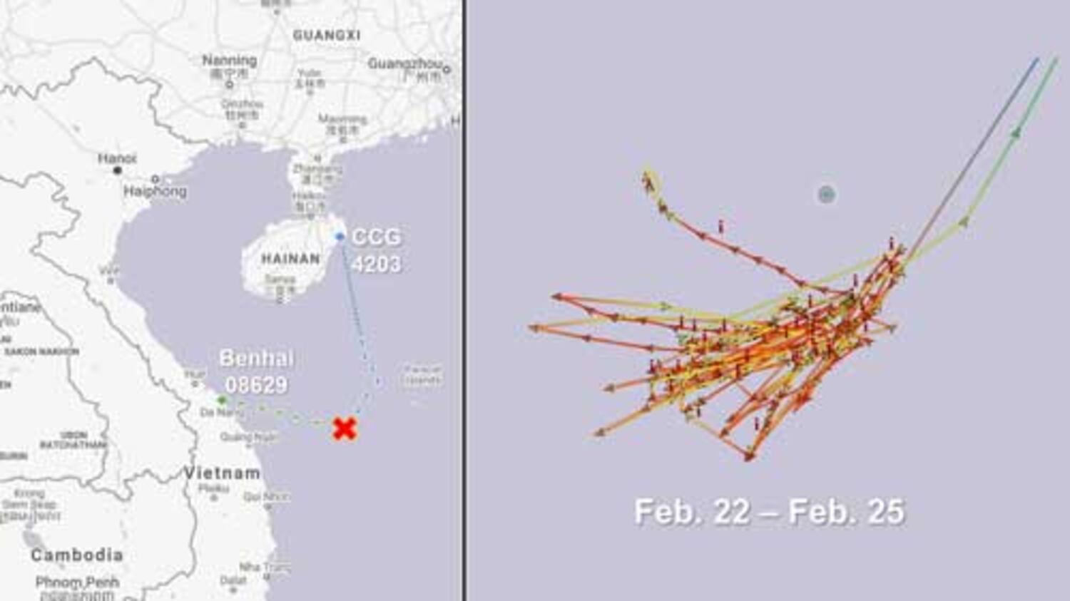 A Dangerous Dance - Chinese, Vietnamese Ships Stalk Each Other off Paracel Islands in South China Sea
