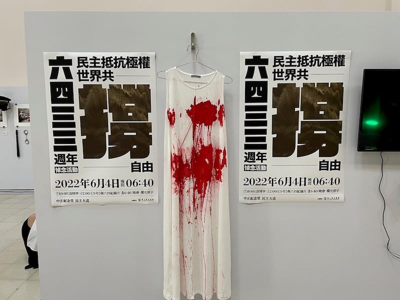 华人民主书院等台湾民间团体将举行六四纪念会，强调是首次没有香港参与的六四纪念，要延续薪火。（记者李宗翰摄）