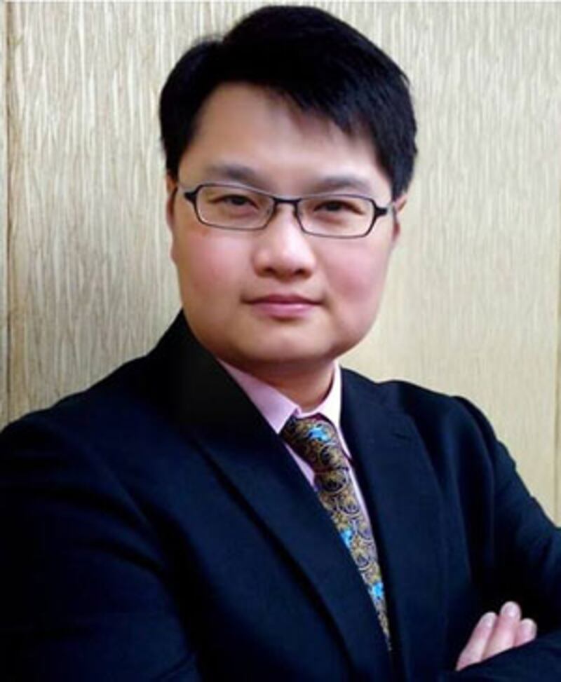 匯業證券策略分析師岑智勇，2015年5月28日接受本台訪問時表示，認為香港將來有可能實施風險管理機制。(相片取自受訪者的社交網站)