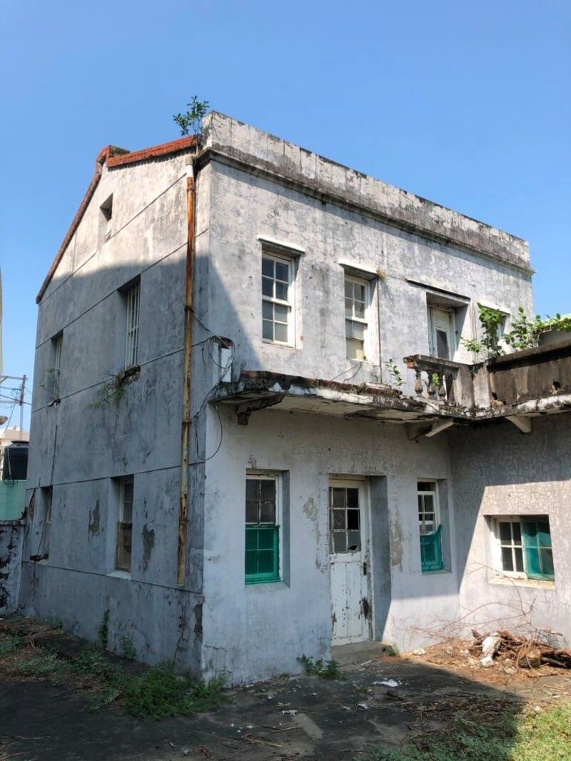 「蔣氏古厝」早於民國42年建造完成，此為未翻修容貌。（受訪者提供）