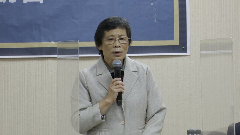 时代力量党主席陈椒华。（记者李宗翰摄）