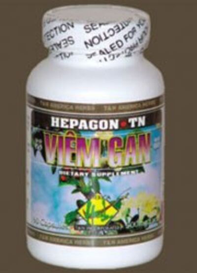 Một loại thuốc viên bào chế từ dược thảo.