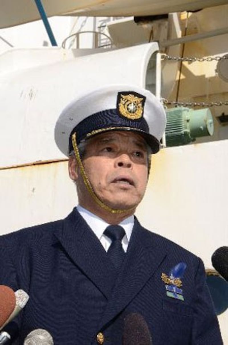 图片：日本海上保安厅第3管区总部长三木基实（南洲提供）