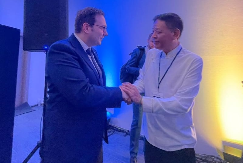 Sikyong Penpa Tsering and the Foreign Minister of Czech Republic Hon'ble Jan Lipavský.jpg