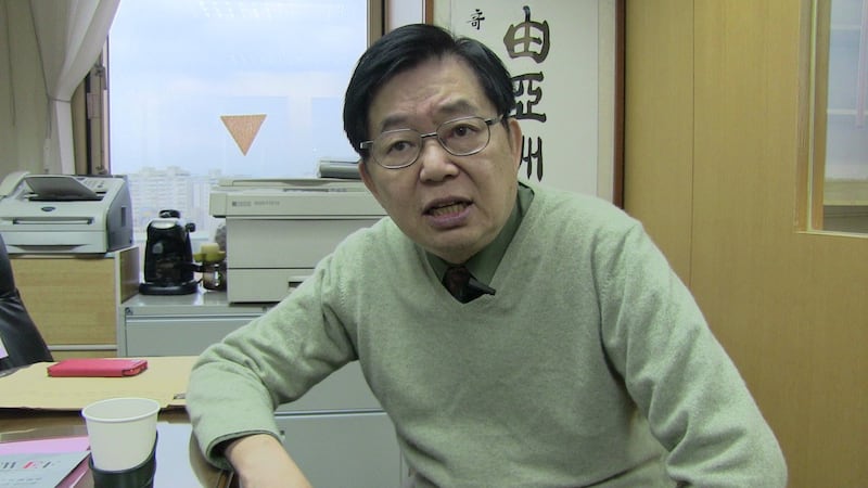 台湾政治大学国际关系研究中心美欧所研究员严震生。(资料图/夏小华摄)