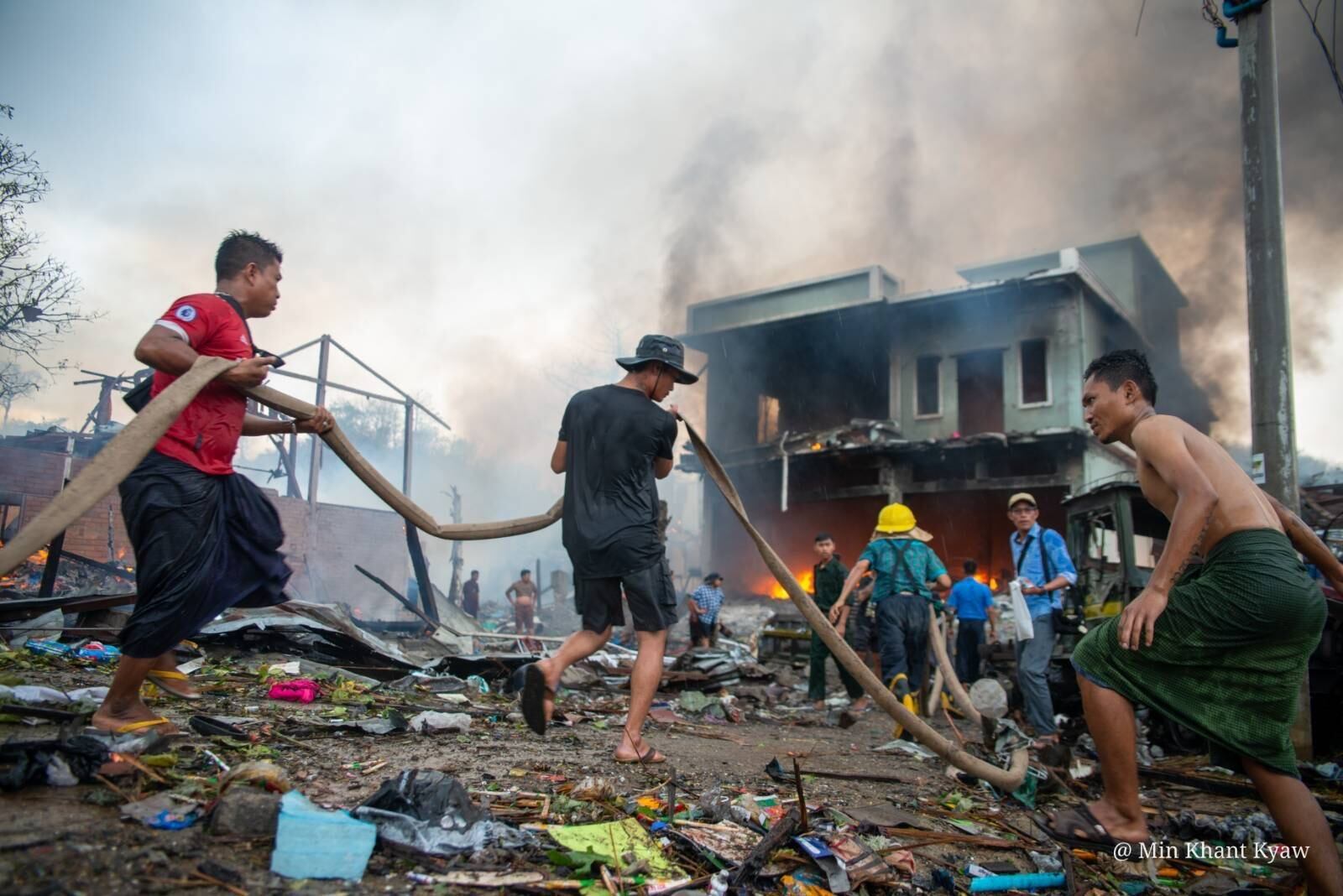 Myanmar junta kills 50 civilians in 3-day countrywide air raids