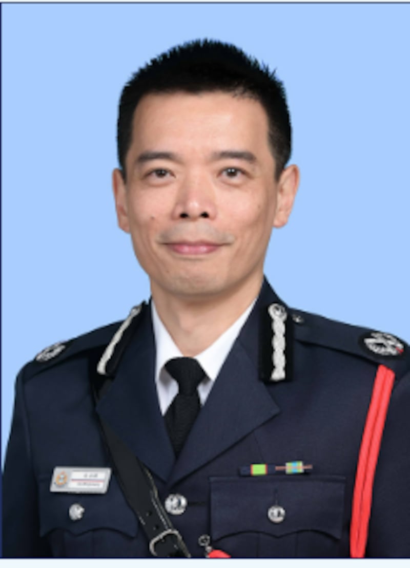 助理處長區永樑在4年間連升多級,現升任至助理處長。(香港警隊網頁)