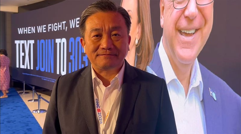 民进党立委王定宇担任跨党派美国观选团团长。(王定宇立委办公室提供)