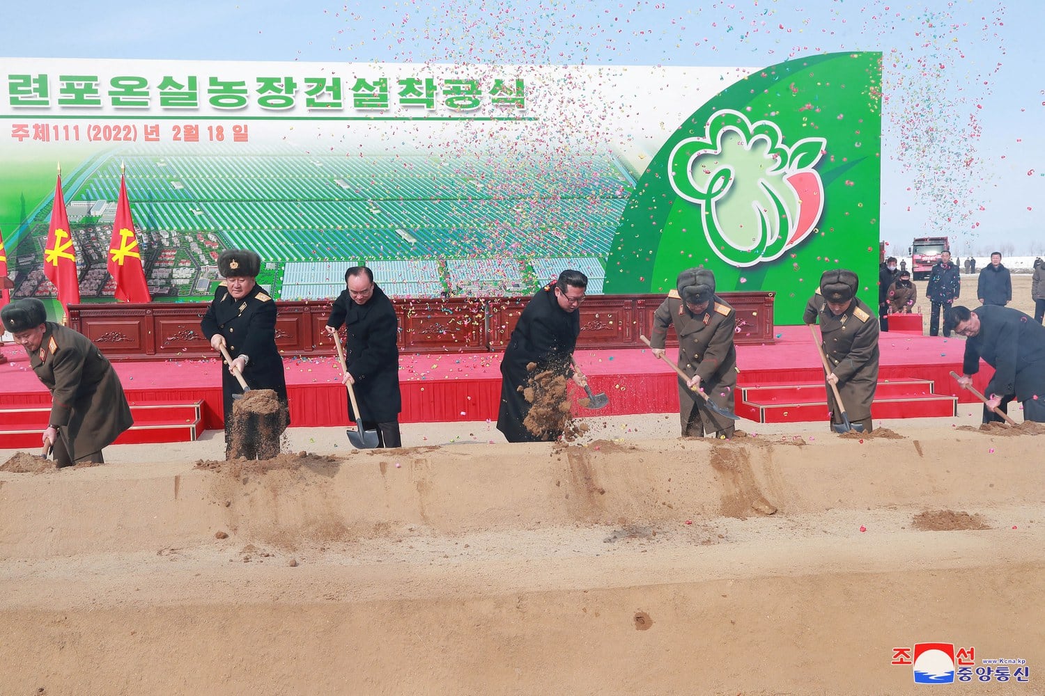 New greenhouses in rural North Korea grow tons of vegetables, just not for locals