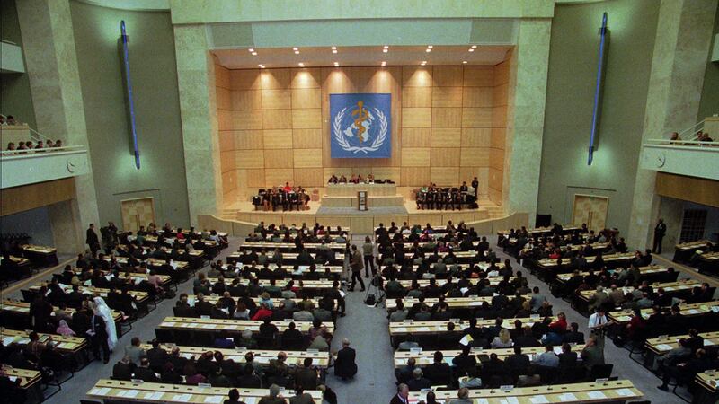世界卫生大会2021年年度会议将於5月24日在日内瓦召开，在中国阻挠下，台湾持续被排除在大会外。（美联社图片）