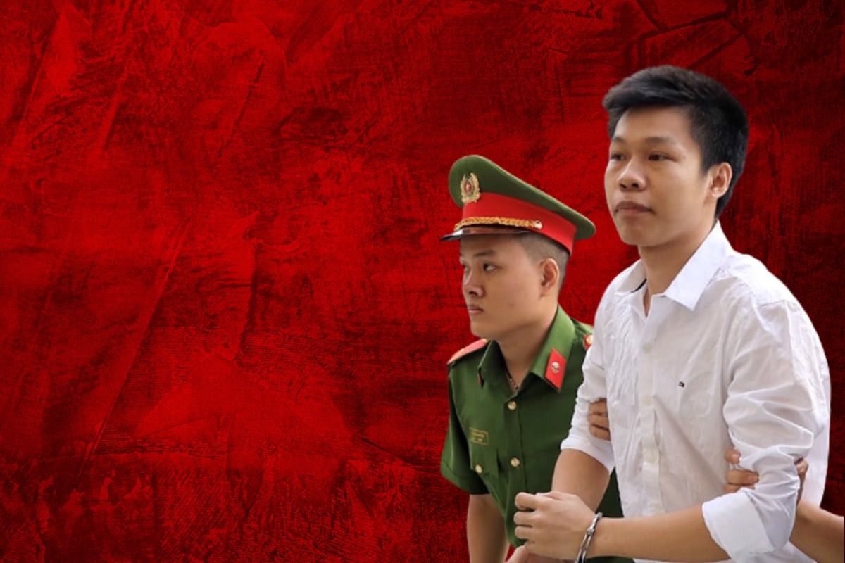 Trần Long Phi trong ngày ra tòa