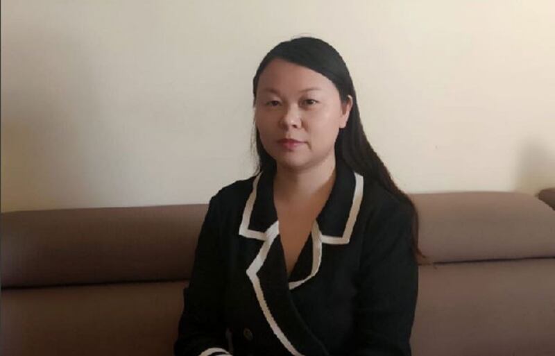 中国红十字基金会前职员任瑞红(图)认为,新冠诊疗新方案谈不上"躺平"。(任瑞红独家提供,拍摄日期不详)