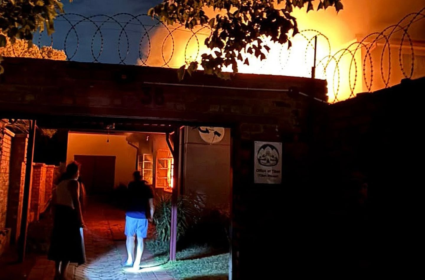 Tibetan rights group: South Africa arson attack is transnational repression by CCP