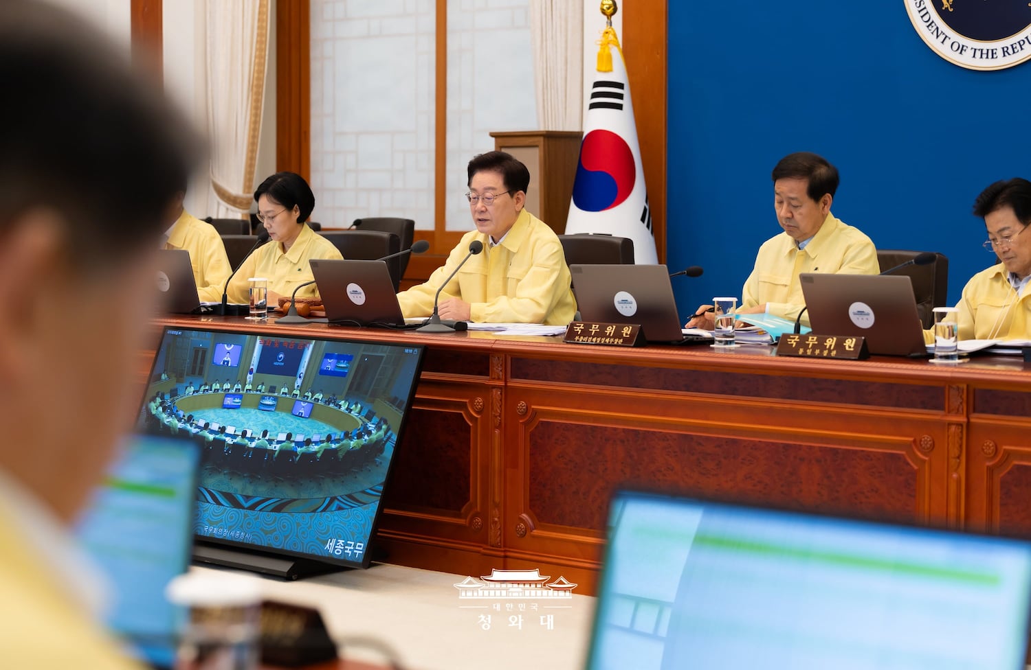 이 대통령 “한미동맹 굳건...핵잠 건조 속도 내 달라”