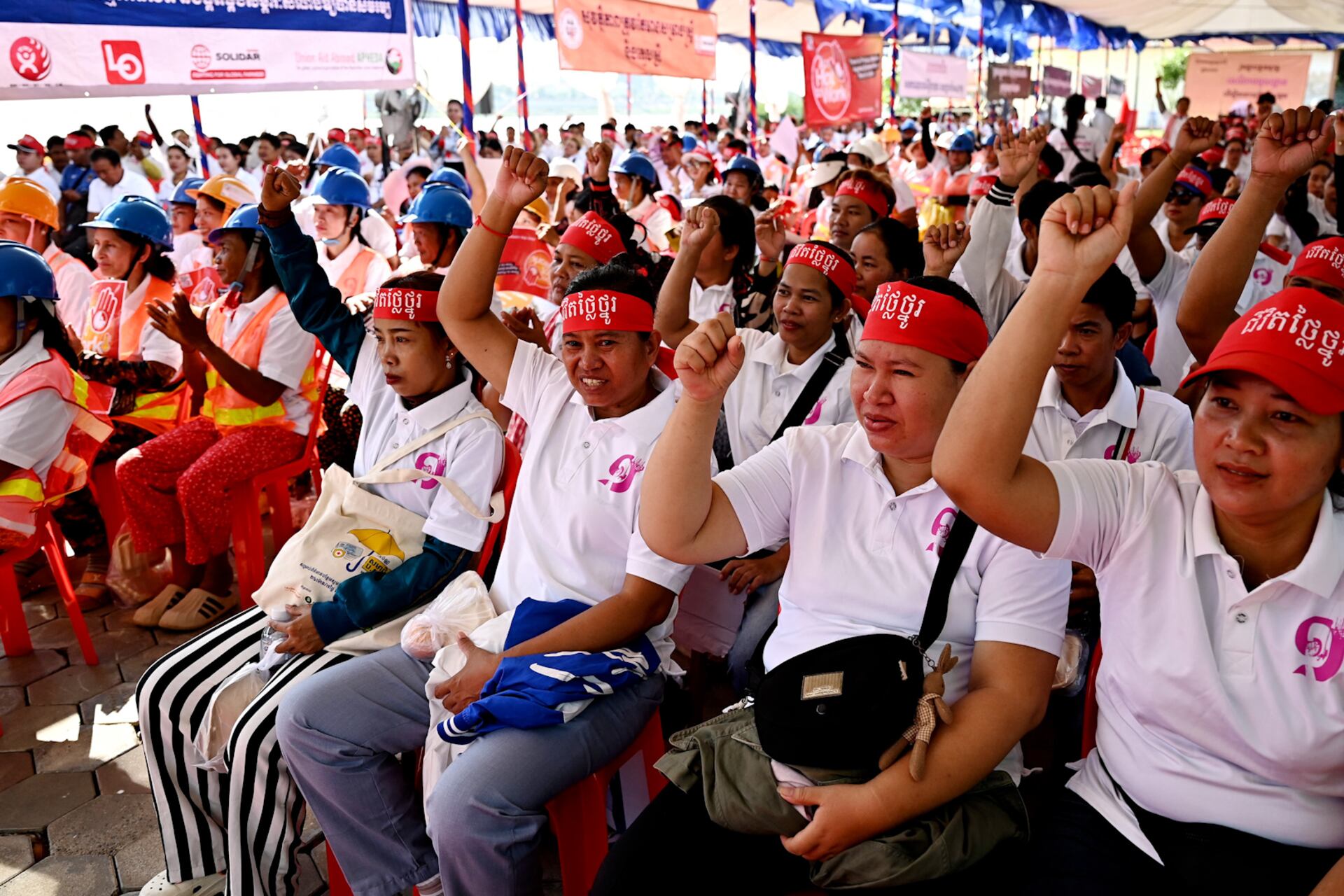Unions and workers celebrate International Labour Day