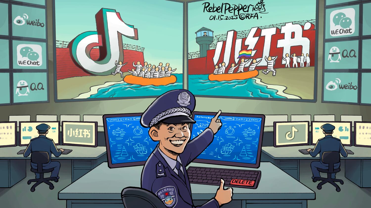 Out of the frying pan and into the wok?