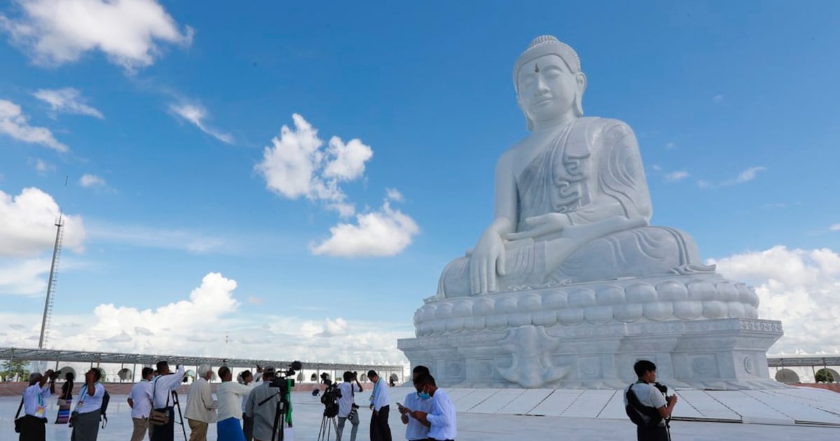 Huge Buddha statue a fig leaf for Myanmar junta atrocities, critics say ...