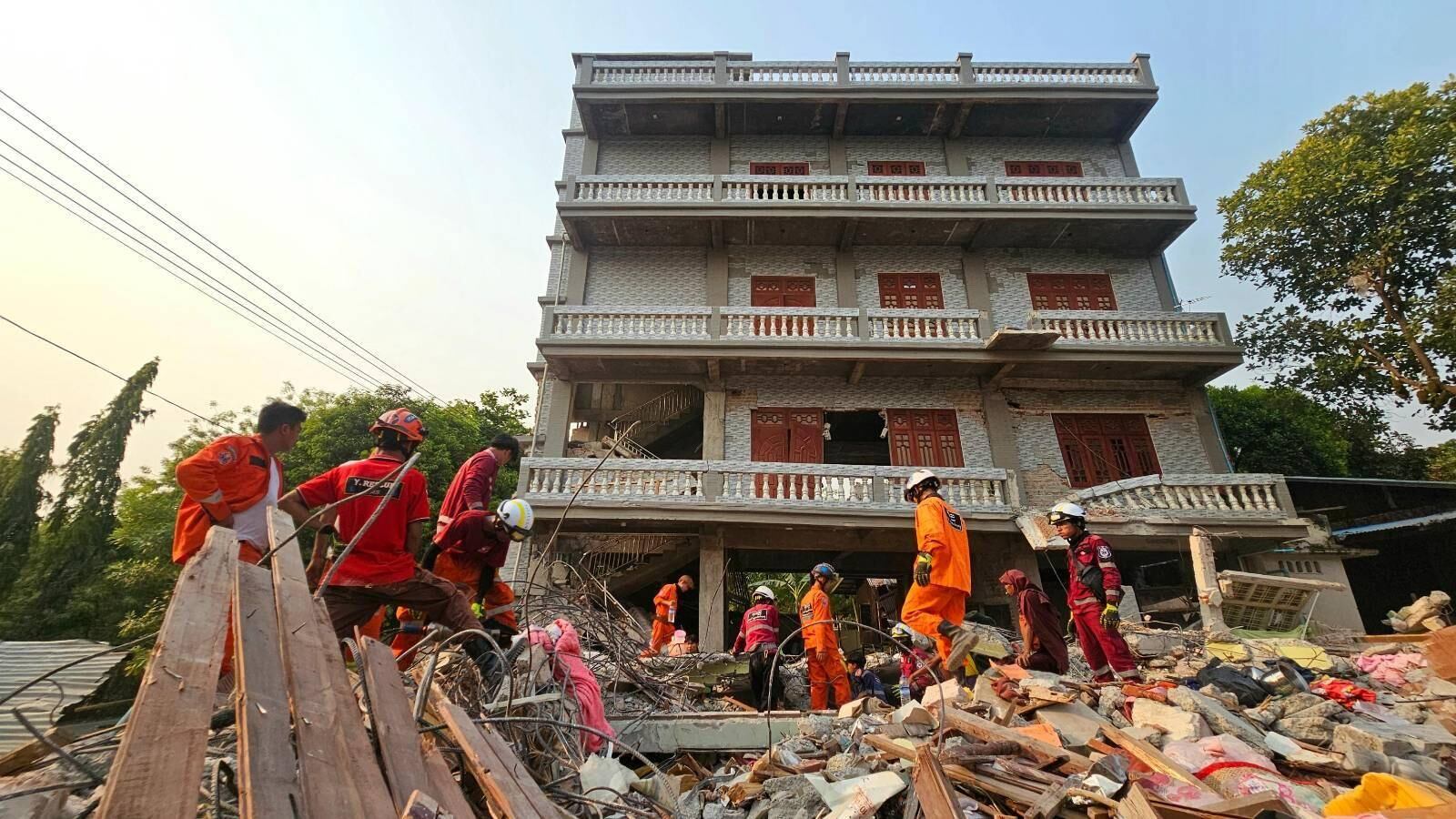 Myanmar junta says international groups must be ‘approved’ for quake aid