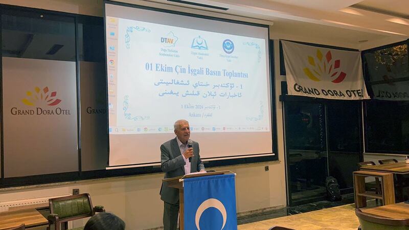 «ئىيى» پارتىيەسىنىڭ سابىق پارلامېنت ئەزاسى فاھرەتتىن يوقۇش سۆزلەۋاتىدۇ. 2024-يىلى 1-ئۆكتەبىر، ئەنقەرە