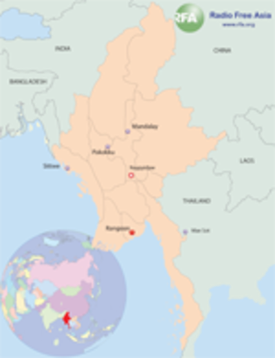 Map of Burma